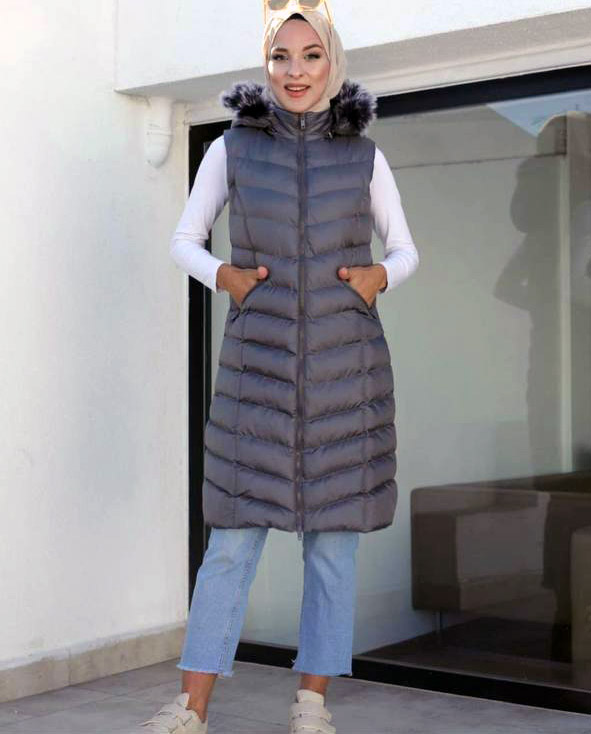 Dolgulu Şişme Yelek Battal